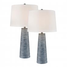  S0019-10290/S2 - Kent 31'' High 1-Light Table Lamp - Set of 2 Dark Blue
