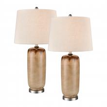  S0019-10309/S2 - Bromley 32.5'' High 1-Light Table Lamp - Set of 2 Brown